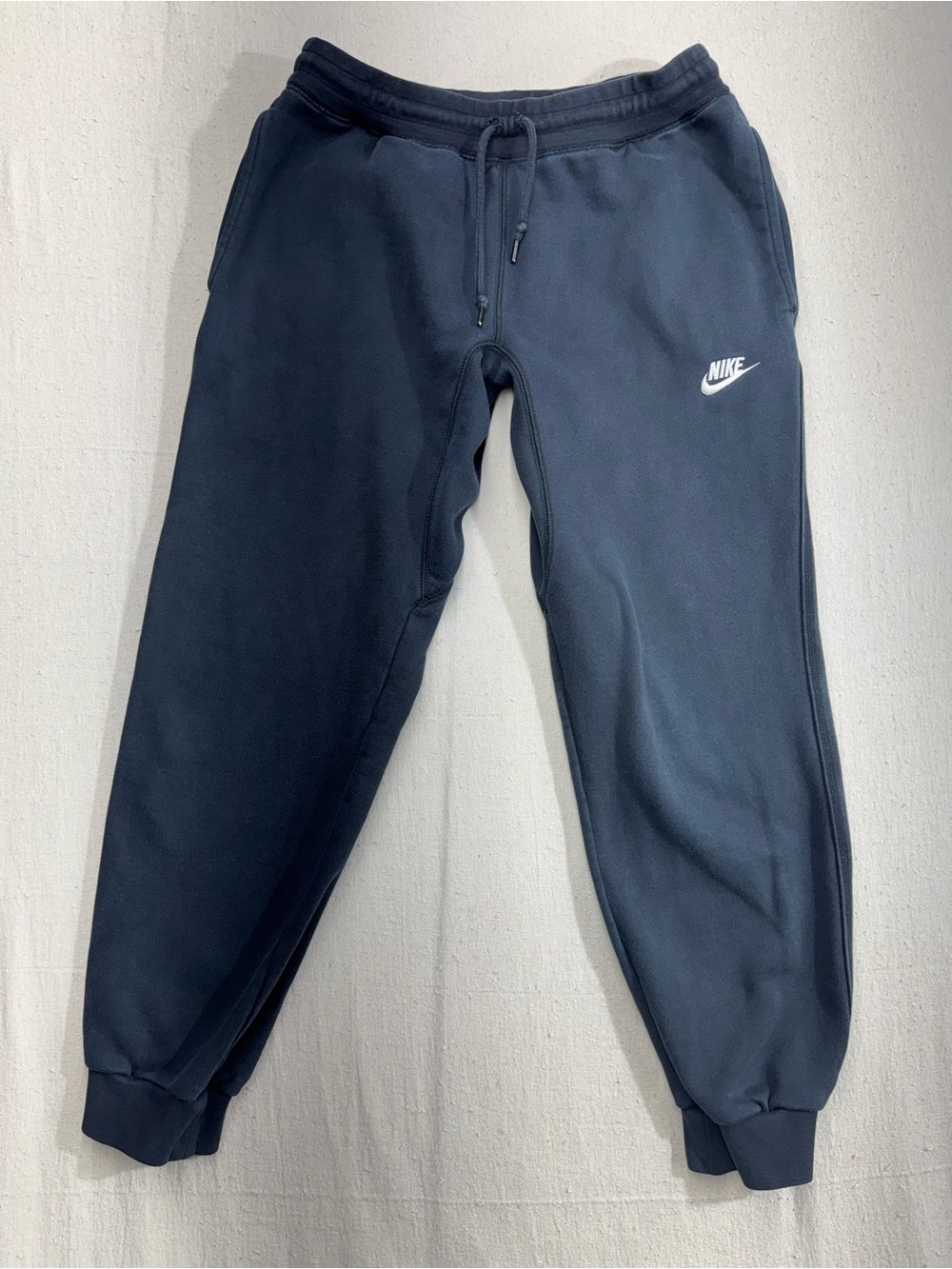 Nike Sweatpants AW77 Cuffed Fleece Joggers Men’s Medium Faded Black x